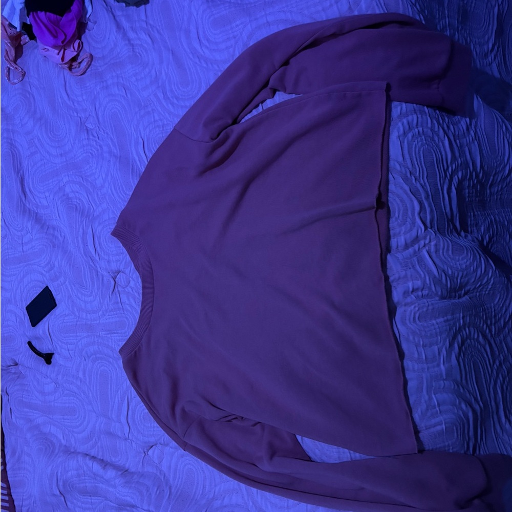 Purple Long Sleeve Top
